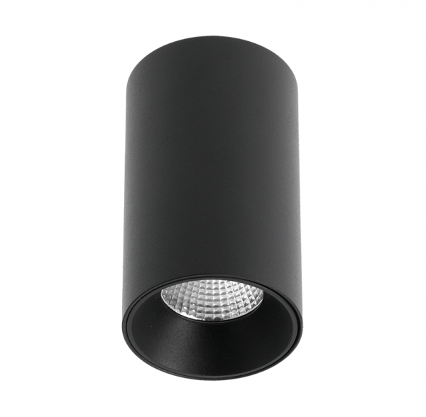 Светильник GTV LED PRIME, 10W, IP20, 4000K, черный