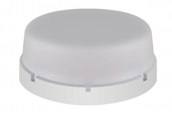 Світильник ERKA 1065-B, настінний, 26W, круглий, білий, E27, IP65