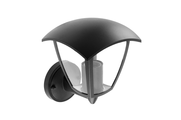 Светильник садовый GTV MARINA-AU, E27, max.20W, IP54, бра, черный