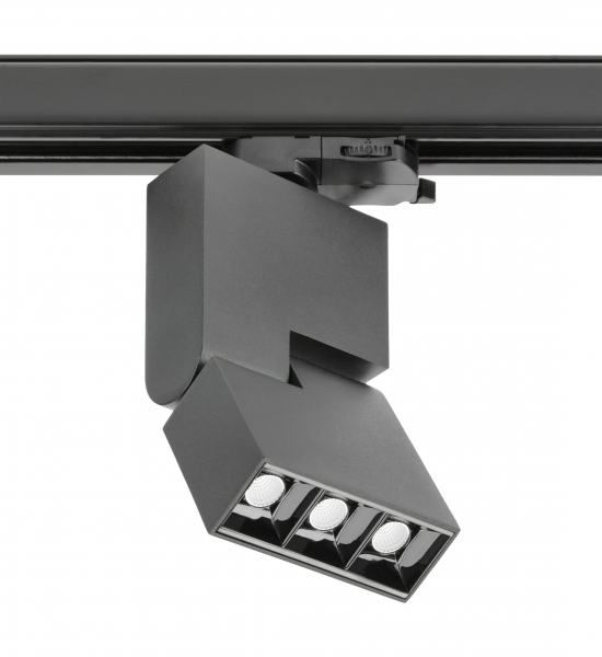 Светильник трековый LED GTV SIERRA, 8W, IP20, 4000K, 48°, черный (XLD-SRA08WC-NB)