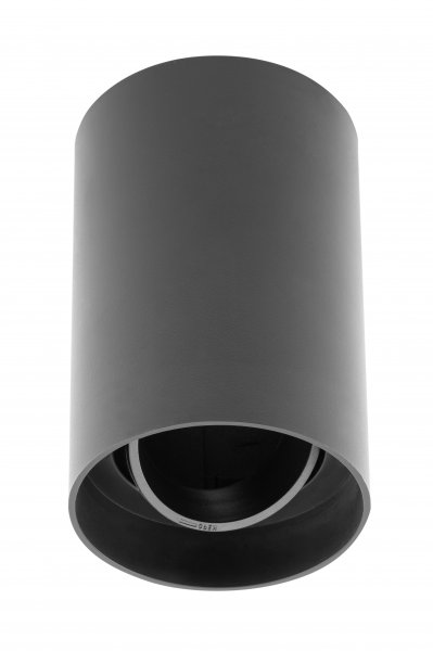 Светильник GTV RESTO, 80x125mm, IP20, max.20W, круглый, черный (пластик) (OS-RST80125OK1-00)