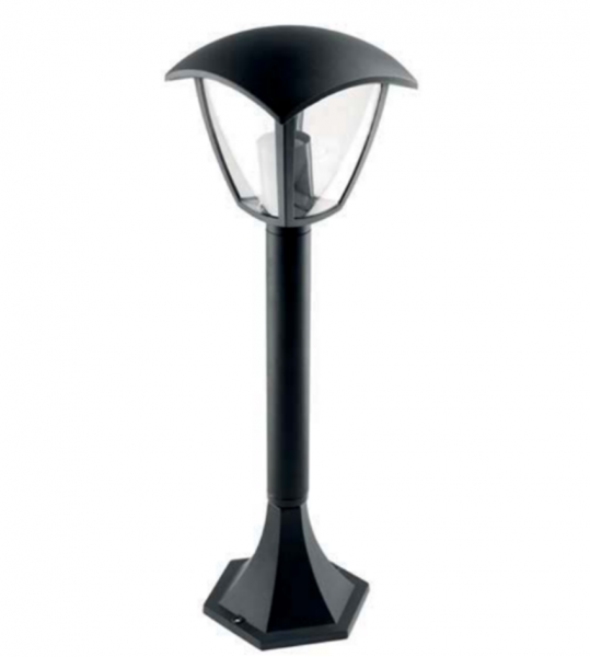 Светильник садовый GTV MARINA-P, E27, max.20W, IP54, столбик, 57см, черный (OS-MARINAP-00)