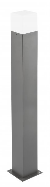 Светильник садовый GTV LARGO-P 80, E27, MAX.15W, IP44, столбик, графит (OS-LARGP80-30)