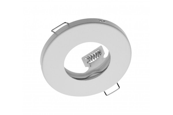 Потолочный точечный светильник GTV MAREA, IP54/20, круглый, белый (металл)