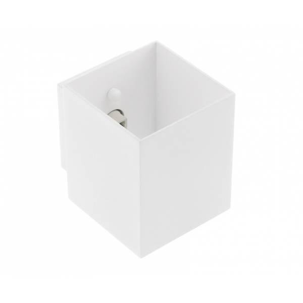 Светильник двойной GTV CAMPIONE II, алюминий, G9, IP20, max.40W, IP20, квадратный, белый (OS-CAMD40WG9KW-10)