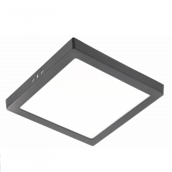 Светильник LED GTV MATIS PLUS, 24W, 120°, 4000K, IP20, накладной, черный (LD-MAN24W-NBP-10)