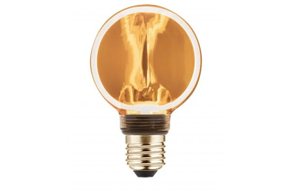 Лед лампа GTV Filament Glow G80, E27, 4W, 1800K, AC220-240V, 320°