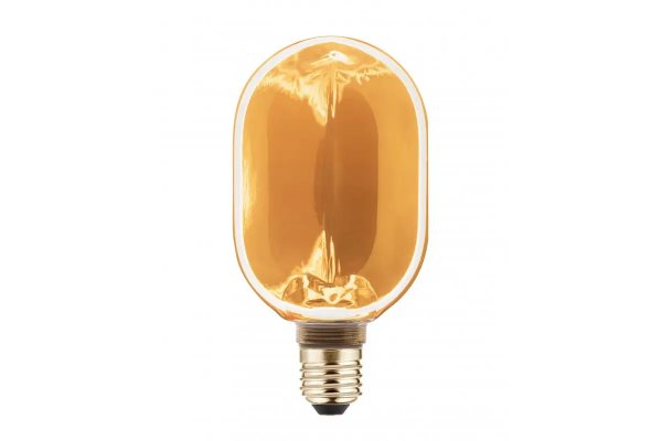 Лед лампа GTV Filament Glow O100, E27, 4W, 1800K, AC220-240V, 320°