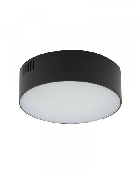 потолочный светильник NOWODVORSKI 10415 LID ROUND LED 15W 4000K BLACK