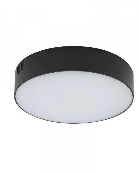 потолочный светильник NOWODVORSKI 10407 LID ROUND LED 25W 3000K BLACK