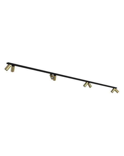 спот світильник NOWODVORSKI 7756 MONO VIII 2X200 SOLID BRASS