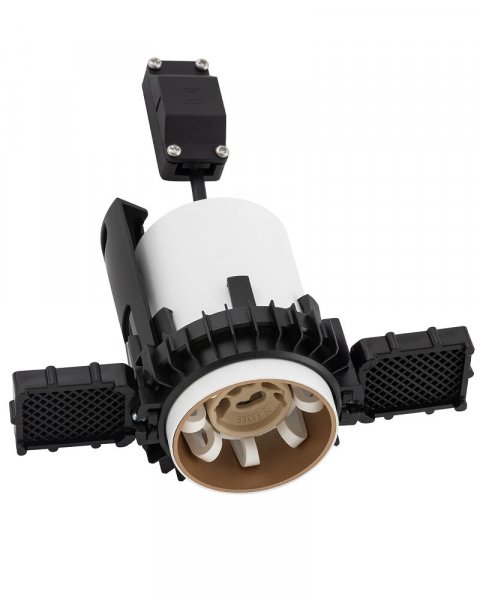 точечный светильник NOWODVORSKI 10804 MONO SLIDE TRIMLESS WHITE/GOLD 