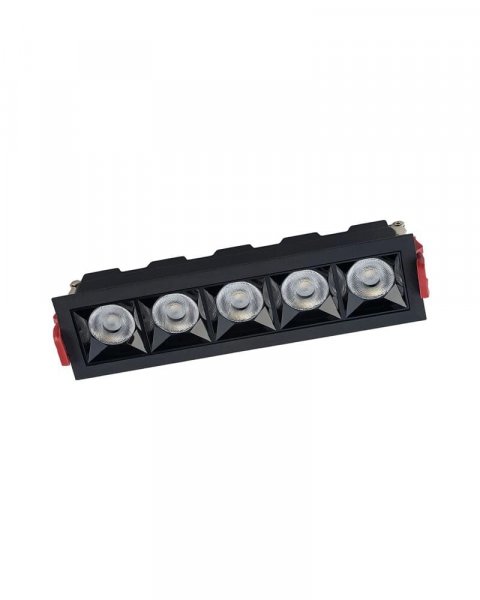 точковий світильник NOWODVORSKI 10062 MIDI LED BLACK 20W 3000K RECESSED