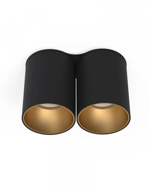 точковий світильник NOWODVORSKI 8087 EYE TONE II BLACK/GOLD