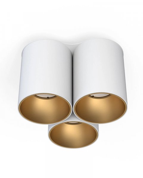 точковий світильник NOWODVORSKI 7666 EYE TONE III WHITE/GOLD