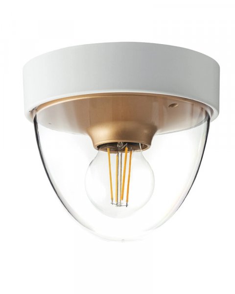 вуличний світильник NOWODVORSKI 7970 NOOK WHITE/GOLD