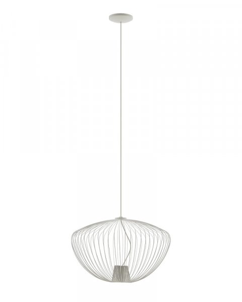 підвісний світильник NOWODVORSKI 11244 PUMPKIN M SILK GRAY