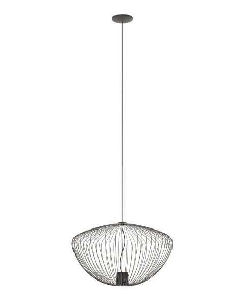 підвісний світильник NOWODVORSKI 11245 PUMPKIN M UMBRA GRAY