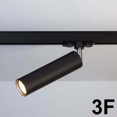 трековий світильник Imperium Light 1121243.05.05 Accent чорний / хром