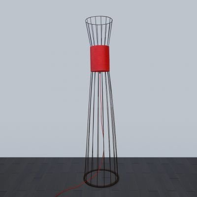 торшер Imperium Light 841180.05.16 Corset чорний / червоний