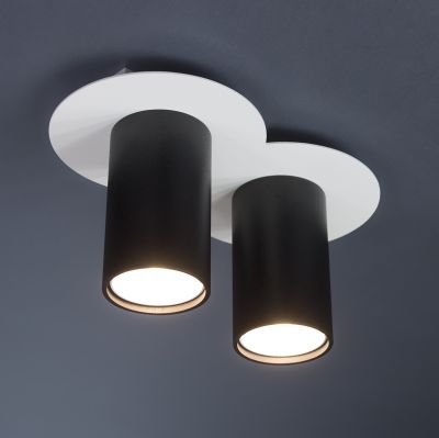 точковий світильник Imperium Light 210217.01.05 Vardo білий / чорний