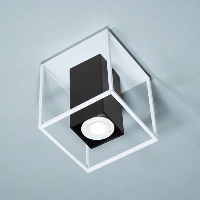 точковий світильник Imperium Light 190113.01.05 білий / чорний