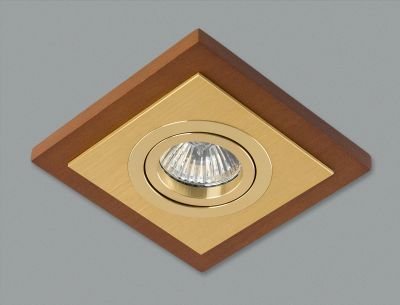 точковий світильник Imperium Light 31112.12.36 Saturn золото / чері