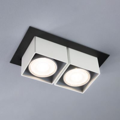 точечный светильник Imperium Light 304213.05.01 R2-D2 черный / белый 