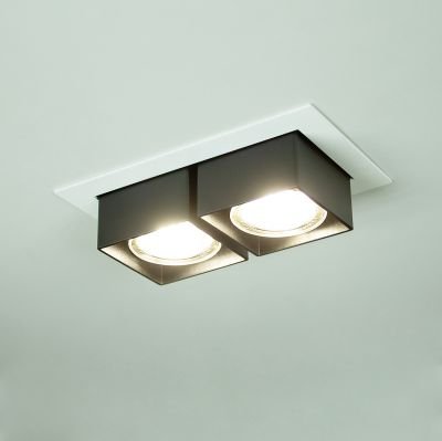 точечный светильник Imperium Light 304213.01.05 R2-D2 белый / черный 