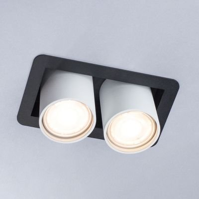 точковий світильник Imperium Light 27624.05.01 Goggles чорний / білий