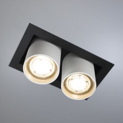 точковий світильник Imperium Light 27324.05.01 Goggles чорний / білий