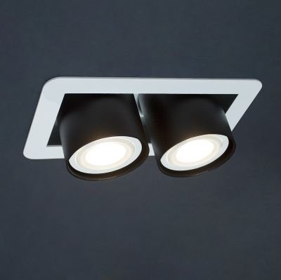 точковий світильник Imperium Light 27624.01.05 Goggles білий / чорний