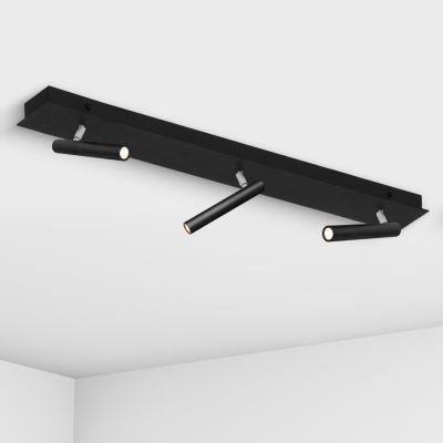 стельовий світильник Imperium Light 2003100.05.91 Diplomat чорний / хром