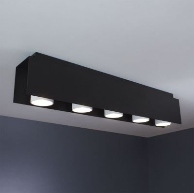 стельовий світильник Imperium Light 316560.05.01 Bonn чорний / білий