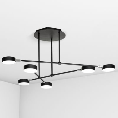 люстра Imperium Light 463693.05.92 Reflectors черный 