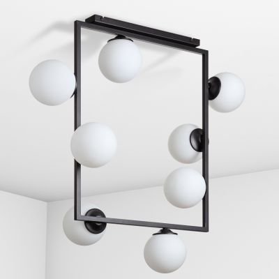 люстра Imperium Light 140962.05.01 Frost чорний / білий