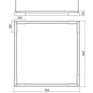 підвісний світильник Imperium Light 735490.01.01 Obian білий