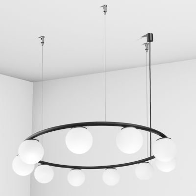 підвісний світильник Imperium Light 71510100.05.01 Arin чорний / білий