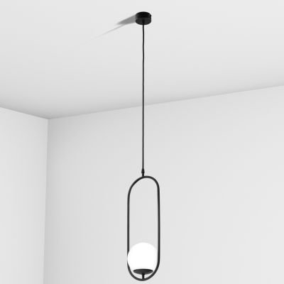 подвесной светильник Imperium Light 257145.05.01 Twins черный / белый