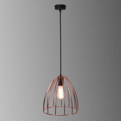 підвісний світильник Imperium Light 29126.05.49 Sofia чорний / мідь / хром