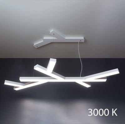 підвісний світильник Imperium Light 251170.01.91 Snowflake білий