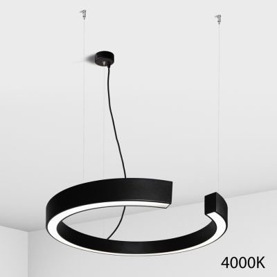 подвесной светильник Imperium Light 393180.05.92 Sigma черный / белый