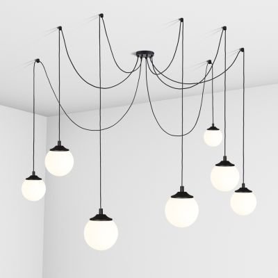 подвесной светильник Imperium Light 1577162.05.01 Quebec черный / белый