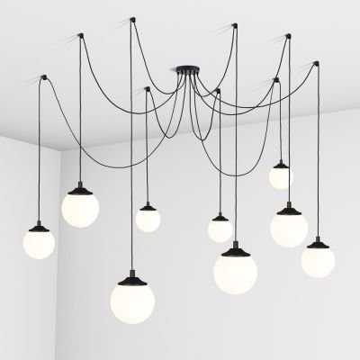 подвесной светильник Imperium Light 1579162.05.01 Quebec черный / белый