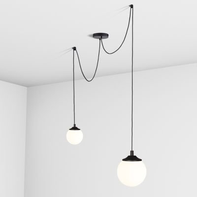 підвісний світильник Imperium Light 1572162.05.01 Quebec чорний / білий