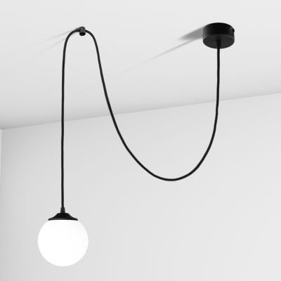 підвісний світильник Imperium Light 1571162.05.01 Quebec чорний / білий