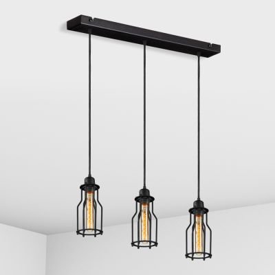 подвесной светильник Imperium Light 100360.05.05 Prague черный