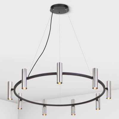 люстра Imperium Light 399980.05.09 Ophelia чорний / хром