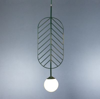 подвесной светильник Imperium Light 314125.39.01 November темно-зеленый / белый