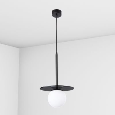 підвісний світильник Imperium Light 704123.69.01 Melchior чорний дим / білий